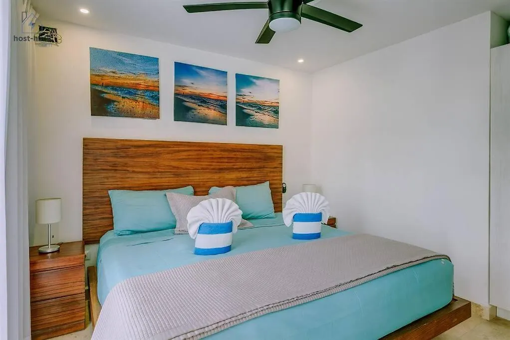 Danzamar 1A Loft C/ Piscina Cerca De Playa Mamitas Apartment Playa del Carmen